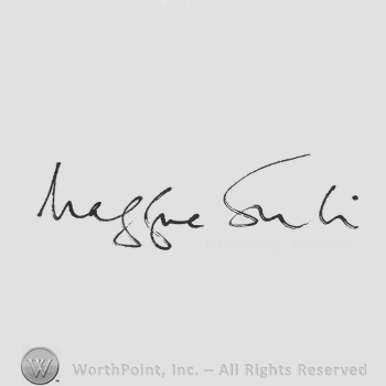 Signature: Maggie Smith.
