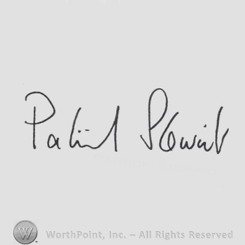 Signature: Patrick Stewart.