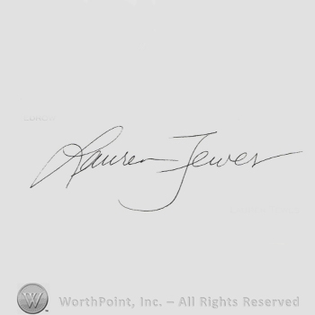 Signature: Lauren Tewes.