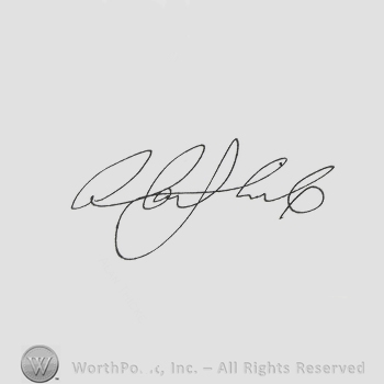 Signature: Alan Thicke.