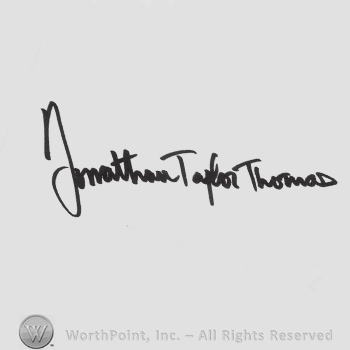 Signature: Jonathan Taylor Thomas.