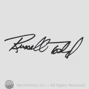 Signature: Russell Todd.