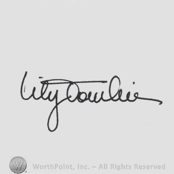 Signature: Lily Tomlin.