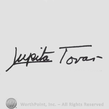Signature: Lupita Tovar.