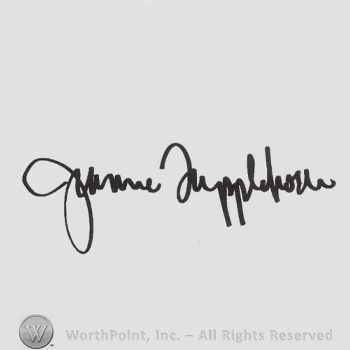 Signature: Jeanne Tripplehorn.
