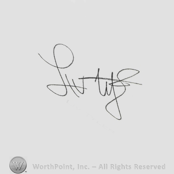 Signature: Liv Tyler.