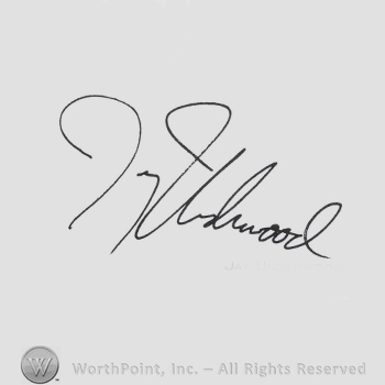 Signature: Jay Underwood.