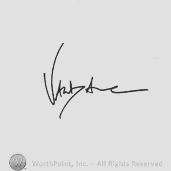 Signature: Jean-Claude Van Damme.
