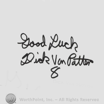 Signature: Dick Van Patton.