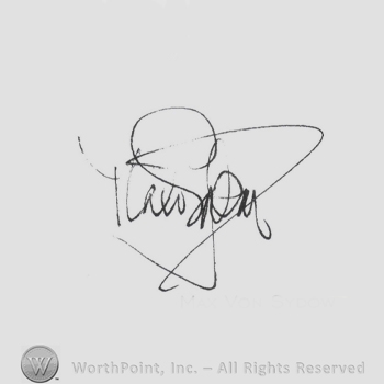 Signature: Max Von Sydow.