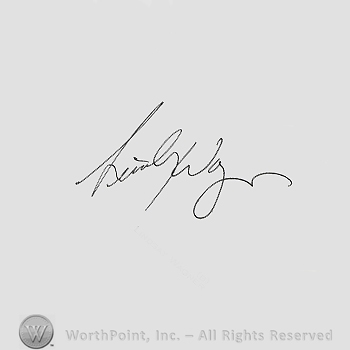 Signature: Lindsay Wagner.