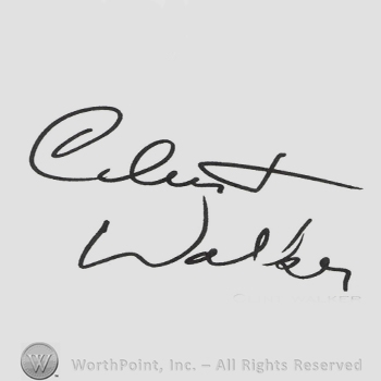 Signature: Clint Walker.