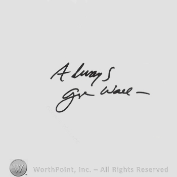 Signature: George Wallace.