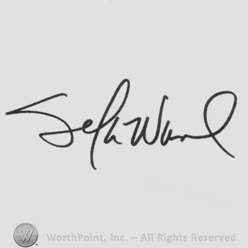 Signature: Sela Ward.