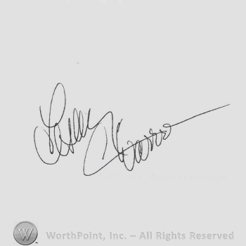 Signature: Lesley Ann Warren.