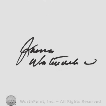 Signature: James Westmorland.