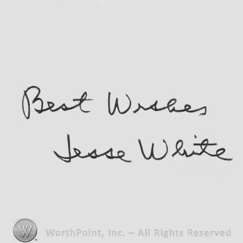 Signature: Jesse White.