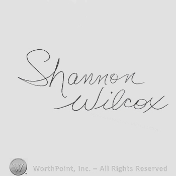 Signature: Shannon Wilcox.