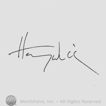 Signature: Henry Winkler.
