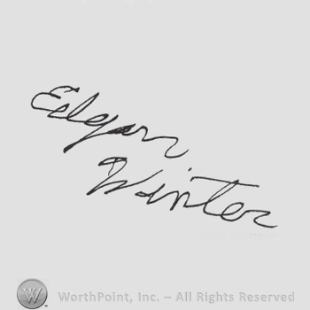 Signature: Edgar Winter.