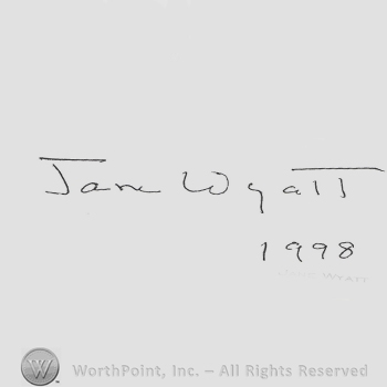 Signature: Jane Wyatt.