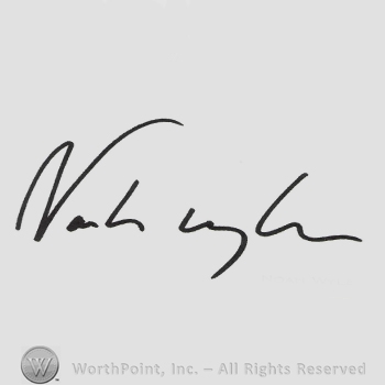 Signature: Noah Wyle.