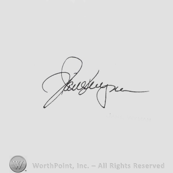 Signature: Jane Wyman.