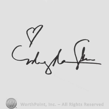 Signature: Ming Na Wynn.