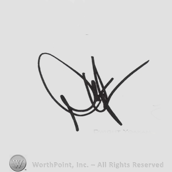 Signature: Dwight Yoakam.