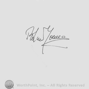 Signature: Roland Young.