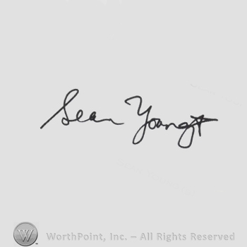 Signature: Sean Young