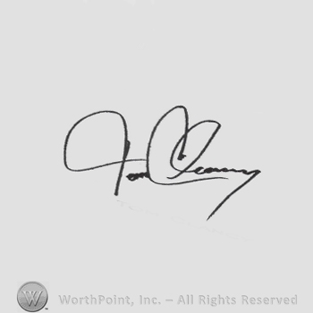 Signature: Tom Clancy.