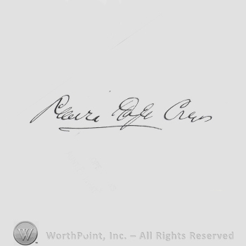 Signature: Laura Hope Crews.