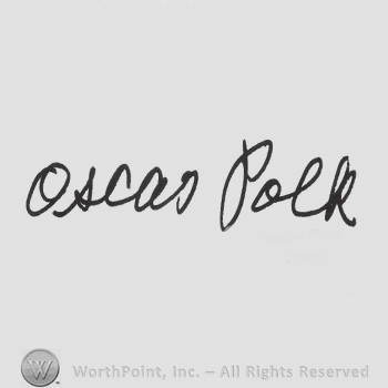 Signature: Oscar Polk.