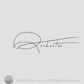 Signature: Eddie "Rochester" Anderson.