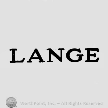 The text ''Lange''.