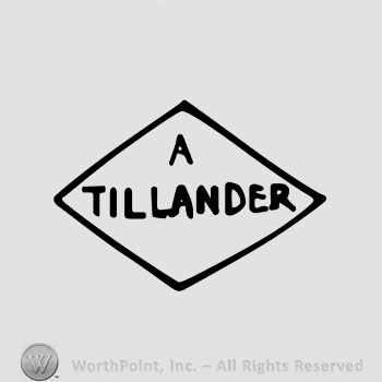 A rhombus and the text ''A Tillander''.