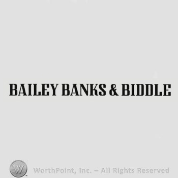 The text ''Bailey Banks & Biddle''.