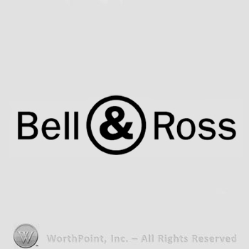 The text ''Bell & Ross'' and a circle.