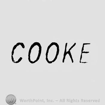 The text ''Cooke''.