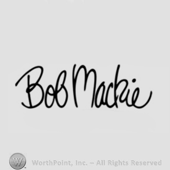 The text ''Bob Mackie''.