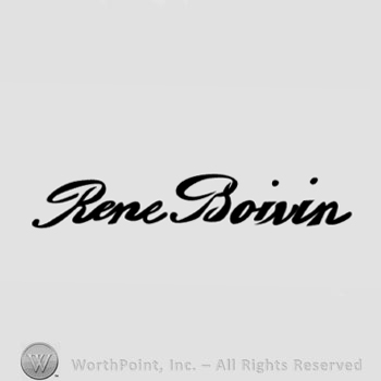 The text ''Rene Boivin''.