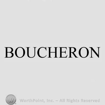 The text ''Boucheron''.