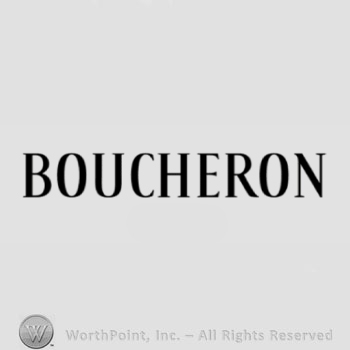 The text ''Boucheron''.