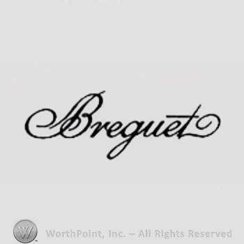 The text ''Breguet''.