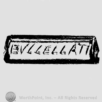 The text ''Buccellati'' in a border.