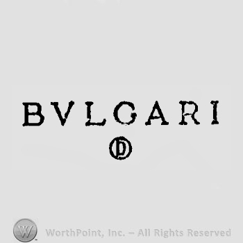 The text ''Bvlgari'' and the letter ''b'' in a circle.