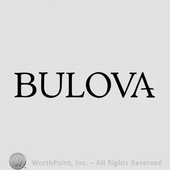 The text ''Bulova''.