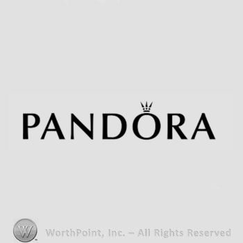 The text ''Pandora'' and a crown.