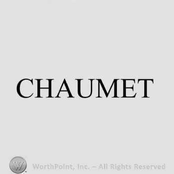 The text ''Chaumet''.